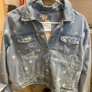 Star denim jacket